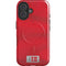 Denmark Soccer Flag iPhone 16 Magsafe Impact Case